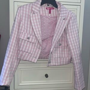 Barbie x Aqua Collection blazer